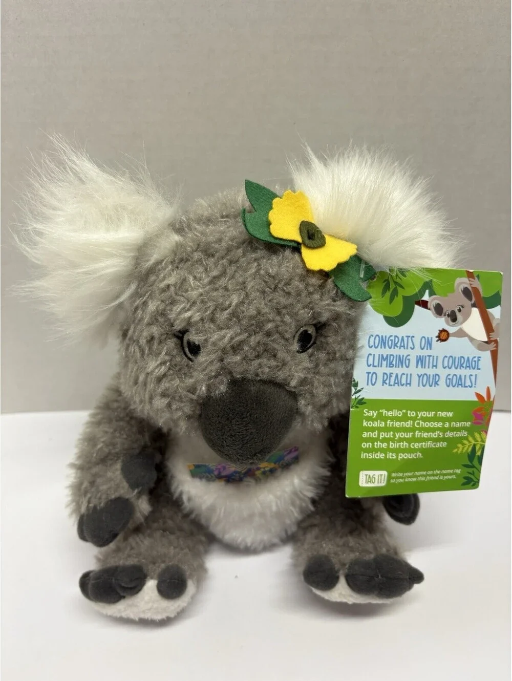 Little Brownie Bakers Girl Scouts Goal Koala Bear Plush 10
